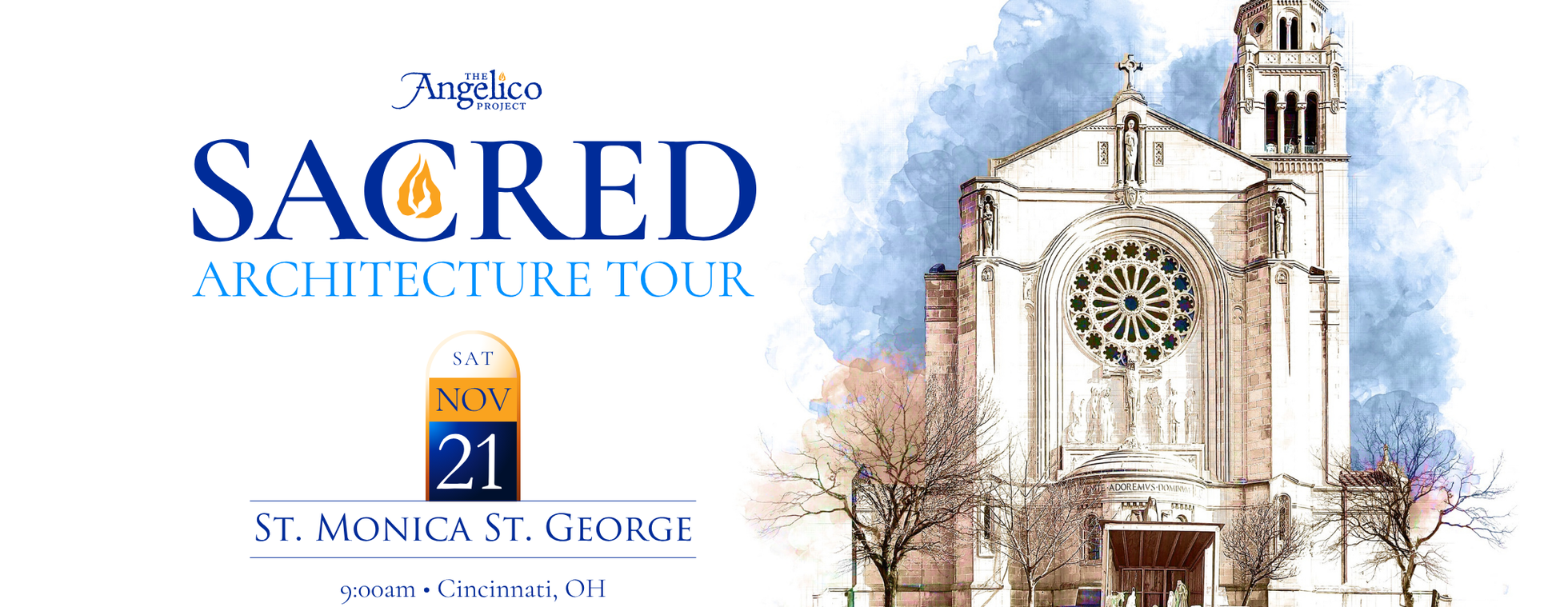November Architecture Tour - St. Monica St. George